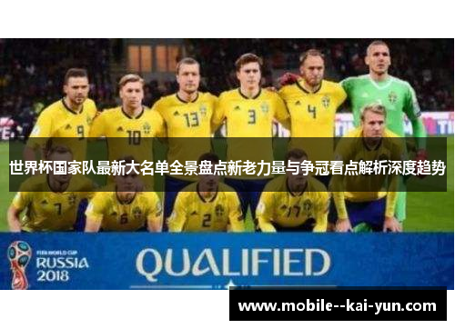 世界杯国家队最新大名单全景盘点新老力量与争冠看点解析深度趋势 世界杯国家队最新大名单全景盘点新老力量与争冠看点解析深度趋势